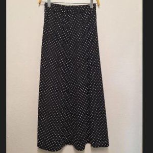 UNIQLO Polka Dot Long Skirt, Size XS